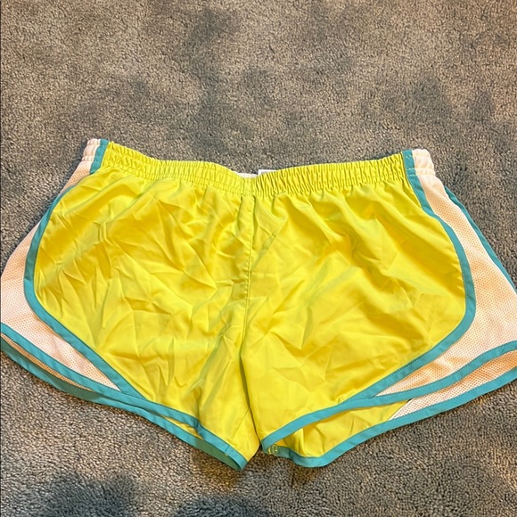 Pants - ARIZONA Lime and Teal Athletic Shorts